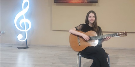 Hanna Michalik zdobyła III nagrodę podczas XVII Konkursu Młodego Gitarzysty w Kartuzach