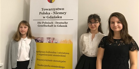Koncert naszych uczennic 10 I 2019r. w siedzibie Towarzystwa Polska-Niemcy
