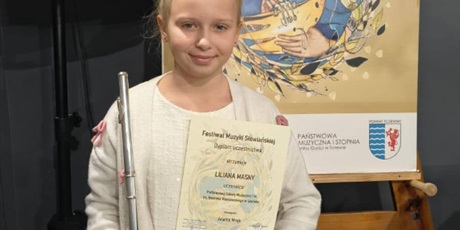 Sukcesy uczniów na konkursie muzyki słowiańskiej w Tczewie